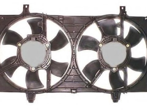 Ventilator, radiator NISSAN PRIMERA Hatchback (P12) (2002 - 2016) NRF 47304 piesa NOUA