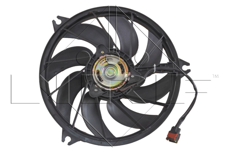 Ventilator, radiator NRF 47324 pentru PEUGEOT 206 CC (2D) 2000 2001 2002 2003 2004 2005 2006 2007
