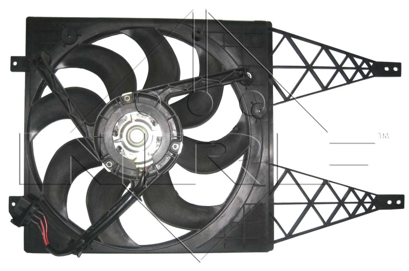 Ventilator, radiator NRF 47411 pentru SKODA FABIA I Praktik (6Y5) 2004-2007