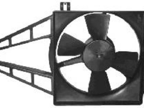 Ventilator, radiator OPEL ASTRA F (56_, 57_), OPEL ASTRA F Cabriolet (53_B), OPEL VECTRA A (86_, 87_) - VAN WEZEL 3734747