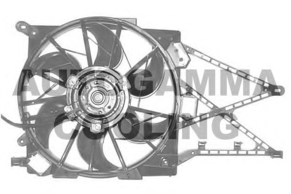 Ventilator, radiator OPEL ASTRA G combi (F35_) (1998 - 2009) AUTOGAMMA GA201844