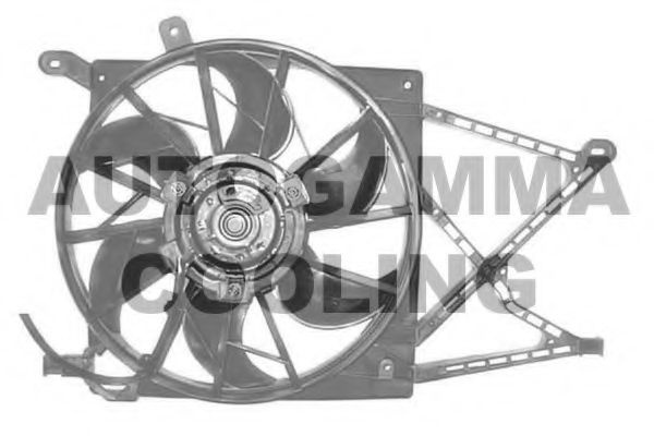 Ventilator, radiator OPEL ASTRA G hatchback (F48_, F08_) (1998 - 2009) AUTOGAMMA GA201837