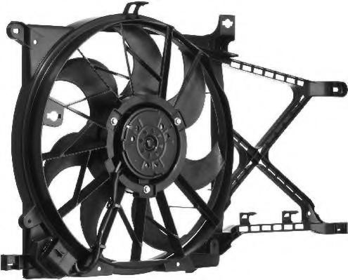 Ventilator, radiator OPEL ASTRA H (L48), OPEL ASTRA H combi (L35), OPEL ZAFIRA B (A05) - BERU LE622