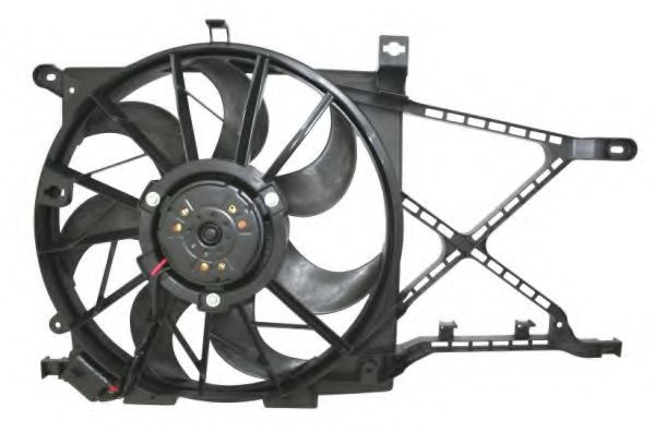 Ventilator, radiator OPEL ZAFIRA TOURER C (P12) (2011 - 2016) NRF 47624 piesa NOUA