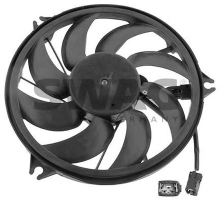 Ventilator radiator PEUGEOT 206 CC 2D SWAG 62 93 8478
