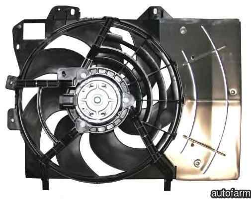 Ventilator radiator PEUGEOT 207 CC WD NRF 47337