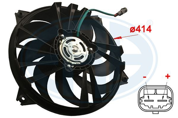 Ventilator radiator # Peugeot 307 2001 2002 2003 2004 2005 2006 2007 2008 2009 2010 2011 2012 2013 2014 2015 2016 2017 2018 2019 2020 2021 2022 2023 2024 2025 # 352011 # ERA