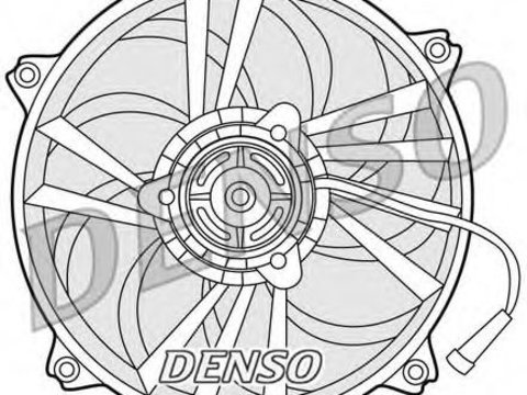 Ventilator radiator PEUGEOT 307 SW (3H) (2002 - 2016) DENSO DER21014