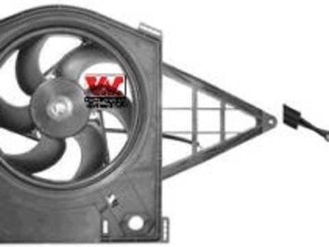 Ventilator, radiator PEUGEOT 806 (221), Citroen SYNERGIE (22, U6), FIAT ULYSSE (220) - VAN WEZEL 1610746