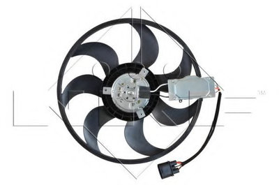 Ventilator radiator PORSCHE CAYENNE (9PA, 955) (20
