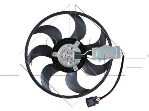 Ventilator, radiator PORSCHE CAYENNE (9PA, 955) (2002 - 2010) NRF 47588 piesa NOUA