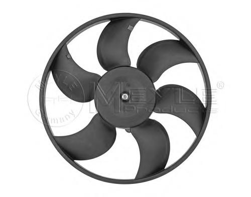 Ventilator, radiator RENAULT CLIO Mk II (BB0/1/2_, CB0/1/2_) - MEYLE 16-14 232 0000