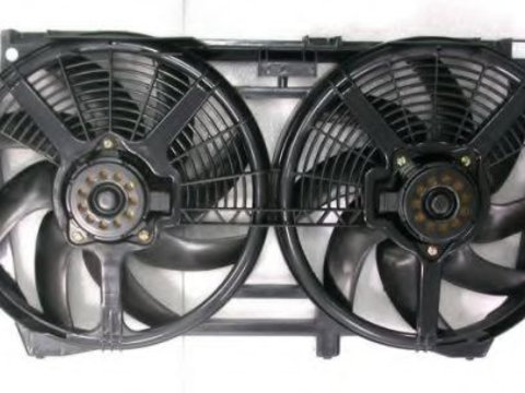 Ventilator, radiator RENAULT LAGUNA I (B56, 556) (1993 - 2001) NRF 47556 piesa NOUA
