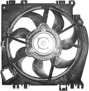 Ventilator, radiator RENAULT MODUS / GRAND MODUS (F/JP0_), RENAULT EURO CLIO III (BR0/1, CR0/1) - VAN WEZEL 4331747