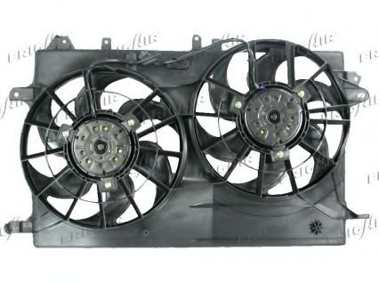 Ventilator, radiator SAAB 9-5 (YS3E) (1997 - 2009) FRIGAIR 0522.2002 piesa NOUA