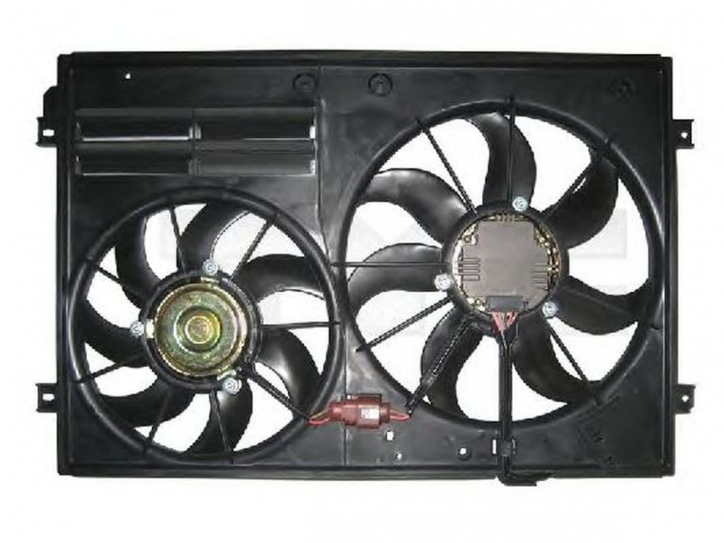 Ventilator radiator SEAT ALTEA XL 5P5 5P8 TYC 837-