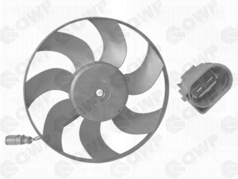 Ventilator, radiator SEAT IBIZA V SPORTCOUPE (6J1, 6P5) (2008 - 2016) QWP WEV108 piesa NOUA