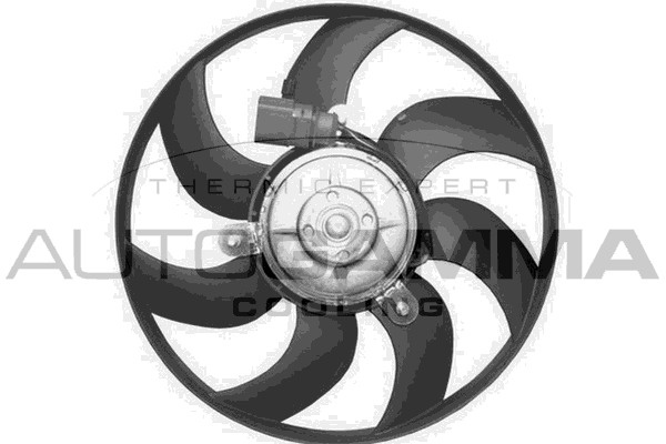 Ventilator radiator # Skoda Octavia 2009 2010 2011 2012 2013 # GA221006 # AUTOGAMMA