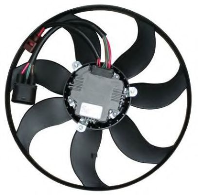 Ventilator, radiator SKODA OCTAVIA III Combi (5E5) (2012 - 2016) NRF 47389 piesa NOUA
