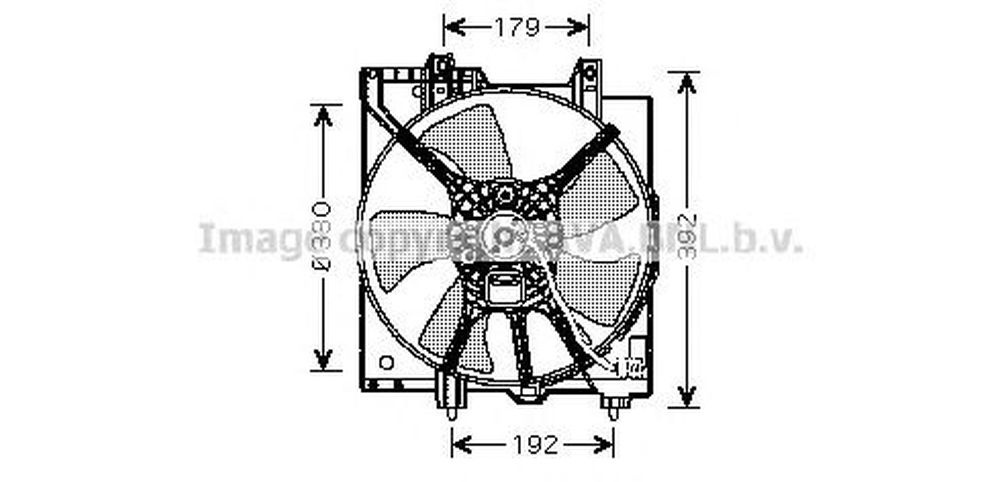 Ventilator radiator SUBARU IMPREZA combi GF AVA SU7506