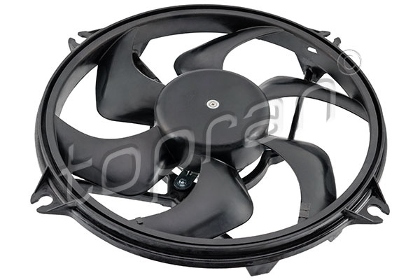 Ventilator, radiator TOPRAN 722839 se potriveste la PEUGEOT 406 Break (8E/F) 1999 2000 2001 2002 2003 2004