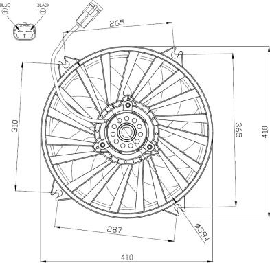 Ventilator. radiator Ventilator radiator DS DS 4 D