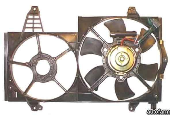 Ventilator radiator VOLVO V40 combi VW NRF 47645