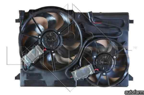 Ventilator radiator VOLVO XC70 II NRF 47714