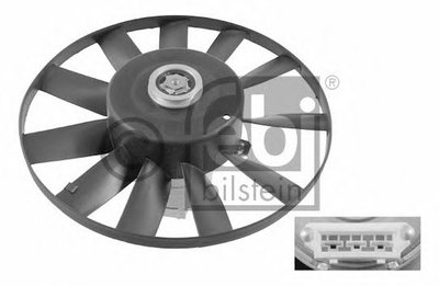 Ventilator, radiator VW GOLF III Variant (1H5) (19