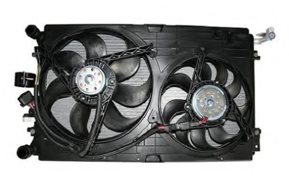 Ventilator, radiator VW GOLF Mk IV (1J1), VW GOLF Mk IV Estate (1J5), VW RABBIT V (1K1) - BERU LEK017