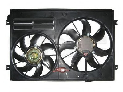 Ventilator, radiator VW GOLF V (1K1) (2003 - 2009)