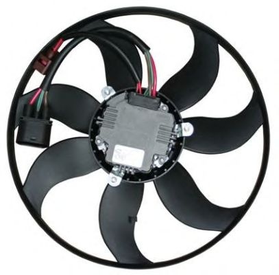 Ventilator radiator VW Golf V Hatchback (1K1) (An fabricatie 10.2003 - 02.2009, 90 - 250 CP, Diesel, Benzina) - Cod intern: W20163101 - LIVRARE DIN STOC in 24 ore!!!