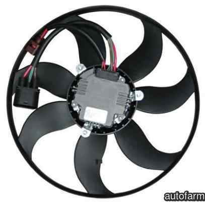 Ventilator radiator VW GOLF VI 5K1 NRF 47396