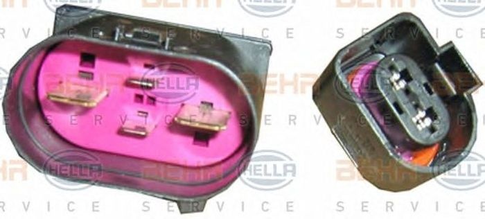 Ventilator radiator VW GOLF VI Variant AJ5 HELLA 8