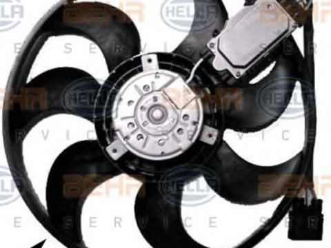 Ventilator radiator VW TOUAREG/AUDI Q7 2,5/3,0TDI 3,6-4,8B 02- - Cod intern: W20093360 - LIVRARE DIN STOC in 24 ore!!!