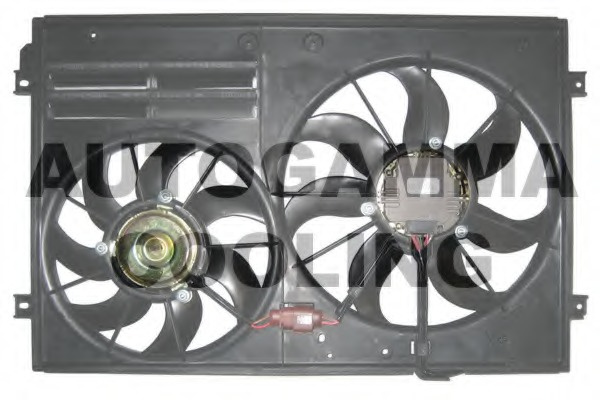 Ventilator radiator # Vw Touran 2003 2004 2005 2006 2007 2008 2009 2010 # GA221007 # AUTOGAMMA