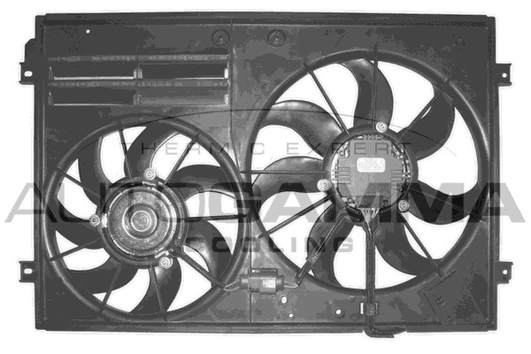 Ventilator radiator # Vw Touran 2010 2011 2012 2013 2014 2015 # GA200497 # AUTOGAMMA