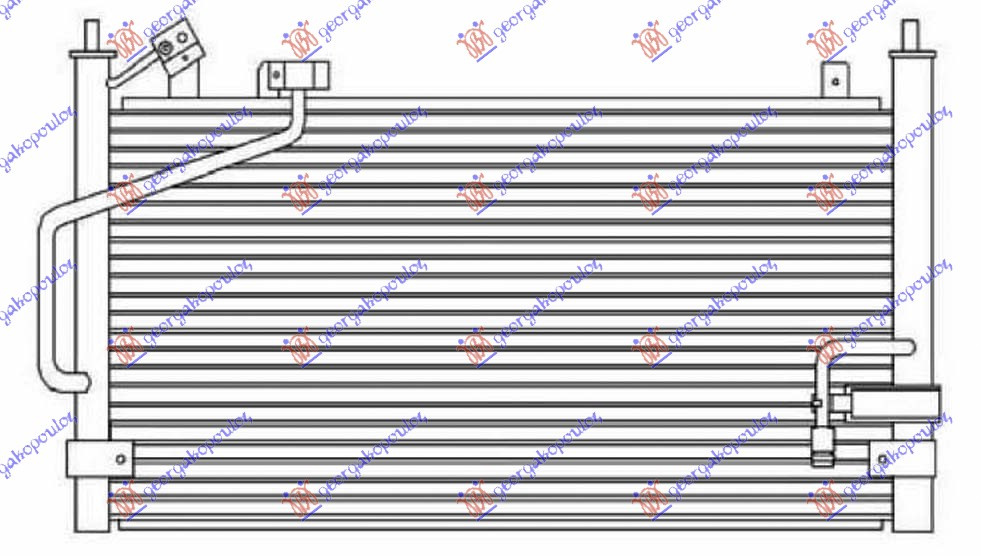 VENTILATOR RADIATORCOMPLETE BENZ-DS - MAZDA 323 SEDAN 95-97 MAZDA MAZDA 323 SEDAN 95-97 079506400 079506400 B01B61480