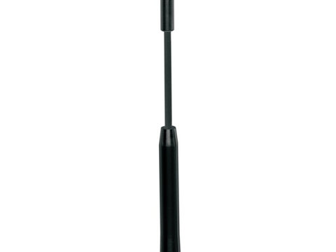 Vergea antena Alu-Tech - Ø 6mm - Negru LAM40149