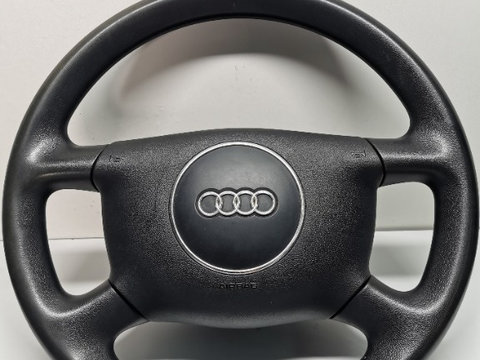Volan Audi A4 B6 complet cu airbag negru