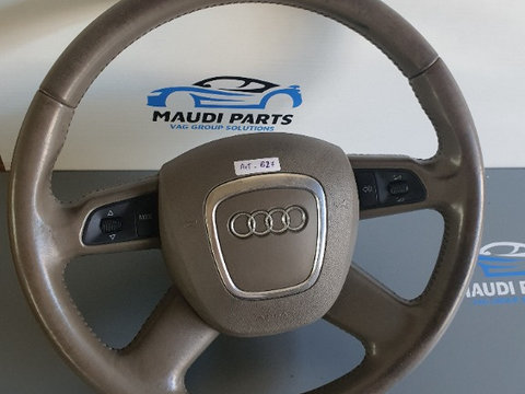 Volan Audi bej cu comenzi 2005-2010