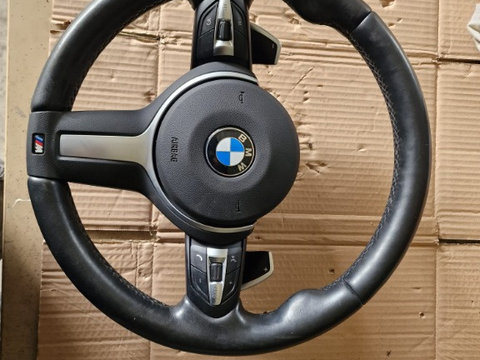 Volan BMW M 3 cu airbag si padele seria F