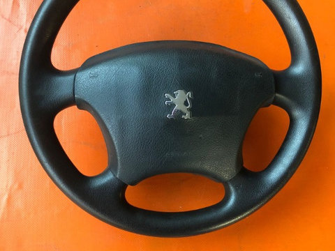 Volan complet cu airbag Peugeot 407 cod 96610710 ZD