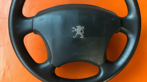 Volan complet cu airbag Peugeot 407 cod 