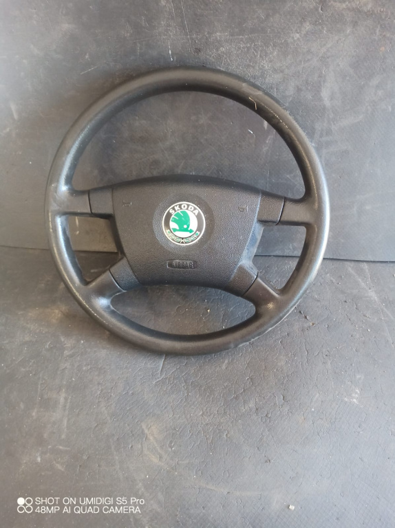 Volan complet cu airbag Skoda Fabia