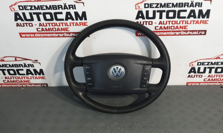 Volan cu airbag 7L6880201BP, 61503077B, 0018803928FB 7L6880201BP, 61503077B, 0018803928FB Volkswagen VW Touareg generatia 1 7L [2002 - 2007] Crossover 3.0 TDI MT (225 hp)