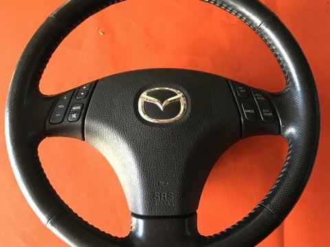 Volan cu Airbag din Piele cu comenzi in 3 Spite Mazda 3/ 6/ RX8