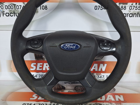Volan cu airbag Ford Transit Custom 2.0 Motorina 2014, BK21-V042B85-AB35B8 / BK21-3600-CD35B8