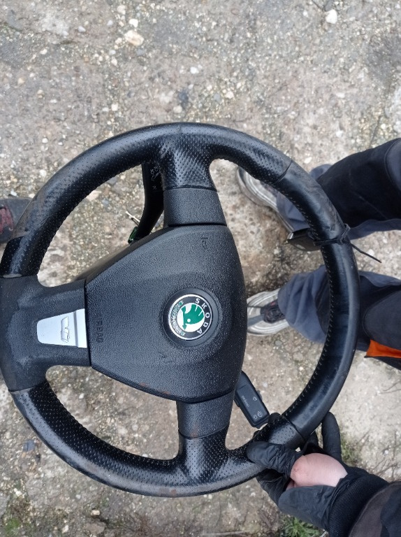 Volan cu airbag manete stergator butuc c