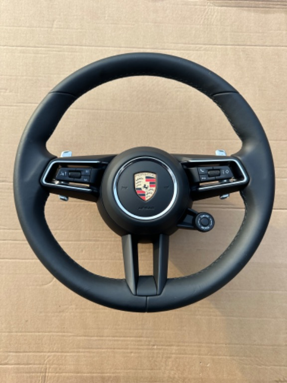 Volan cu airbag piele Nappa Porsche Cayenne 9Y Taycan